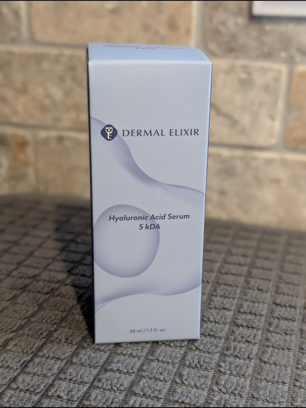 NIB Dermal Elixir Hyaluronic Acid Serum 5 kDA | Deep Hydration | 1.3 oz